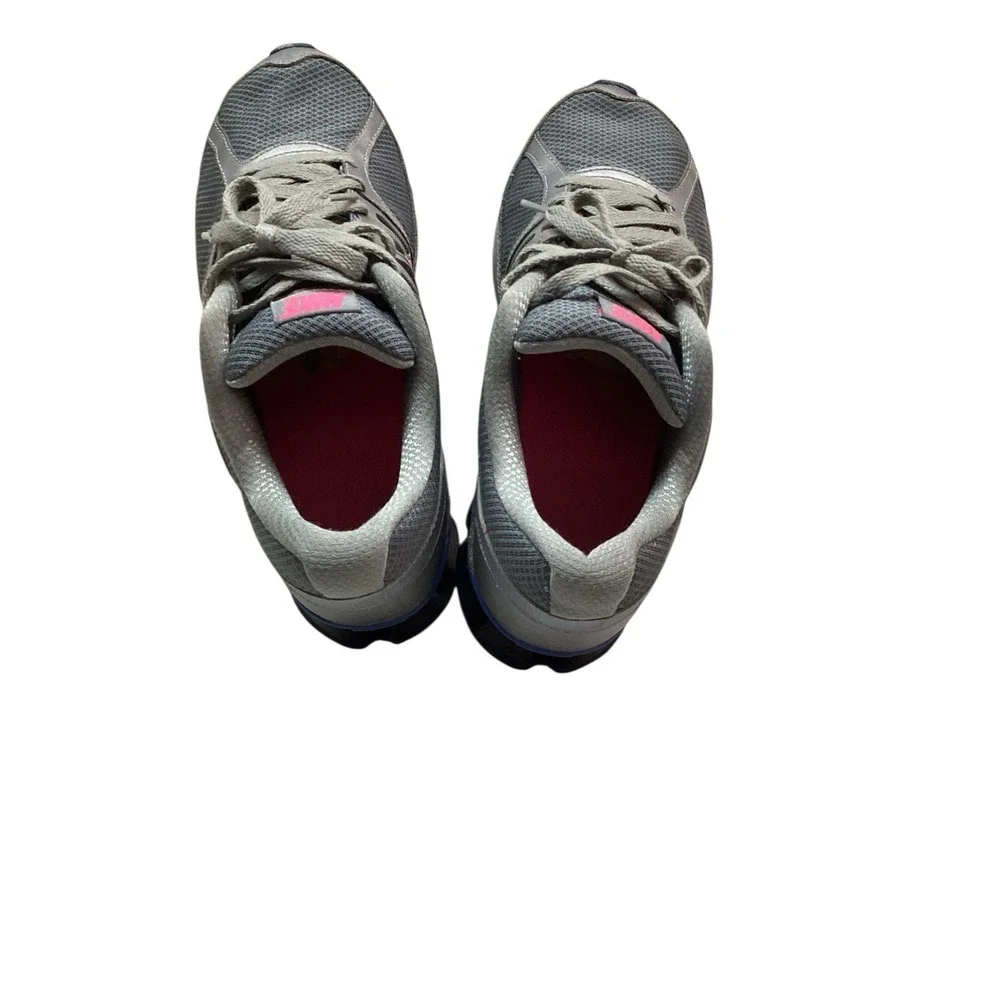 NIKE Reax Run‎ 6 Shoes Womens 11 Grey With Pink Accents Running 472647-004